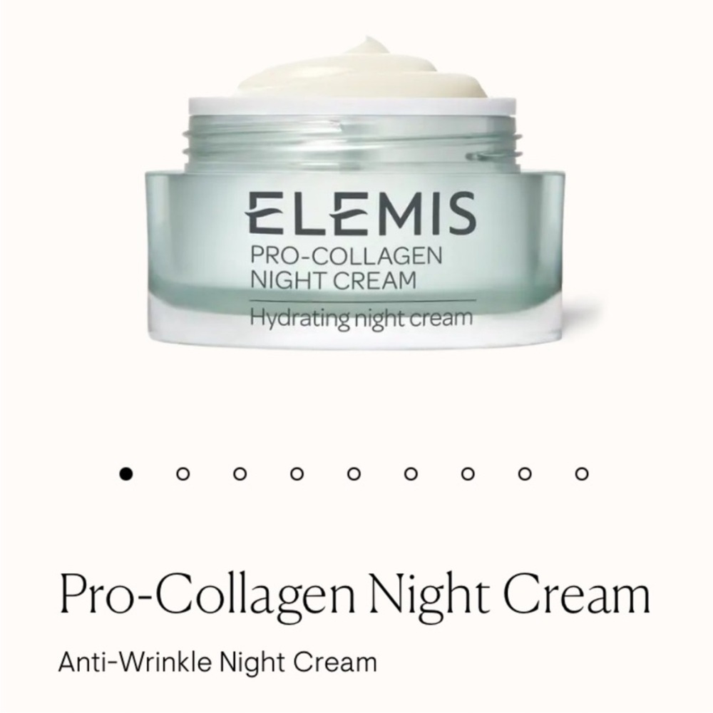 Elemis pro collagen night cream full size brand new in box. 1 oz